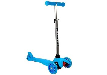 Hulajnoga Dziecięca Trójkołowa Balansowa Model 913 Niebieska - Lean Toys