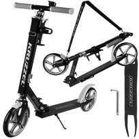 Hulajnoga Miejska Składana Duża dla Dzieci Lekka Duże Koła 200mm Hamulec KRUZZEL