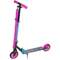 Hulajnoga Składana Raven Elena Black 145mm Świecące Kółka LED