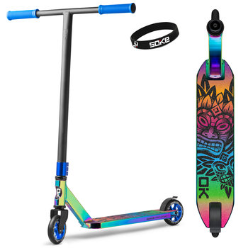 Hulajnoga wyczynowa Soke PRO STREET ABEC-9 T-BAR Rainbow - SOKE