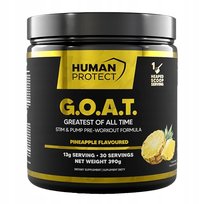 Human Protect G.O.A.T. 390g GOAT KOMPLEKSOWA PRZEDTRENINGÓWKA Ananas