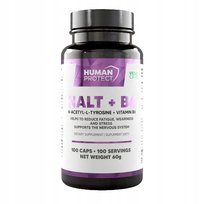Human Protect NALT + B6 500mg 100vkaps POPRAWA NASTROJU I LEPSZY SEN