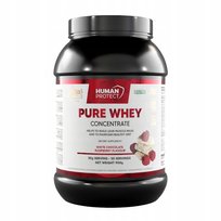 Human Protect PURE WHEY CONCENTRATE 900g BIAŁKO KONCENTRAT WPC Biała Malina