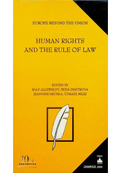 Human Rights And The Rule Of Law - Opracowanie zbiorowe | Książka w Empik