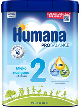 Humana 2 Hmo Mleko Następne Po 6 Miesiącu 750G - Humana