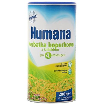 Humana, Herbatka koperkowa z kminkiem, 200 g - Humana