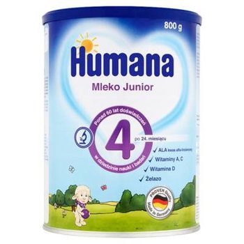 Humana, Mleko modyfikowane 4, 24m+, 800 g - Humana