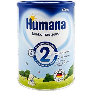 Humana, Mleko następne, 2, 800 g - Humana