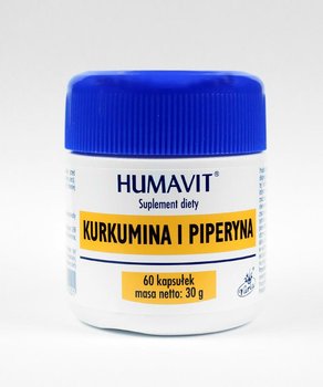 Humavit Kurkumina i Piperyna, suplement diety, 60 kapsułek - VARIA