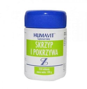 Humavit Z, Skrzyp i pokrzywa, suplement diety, 250 tab. - VARIA