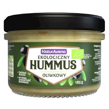Hummus Oliwkowy Bio 185 g - NaturAvena - Naturavena