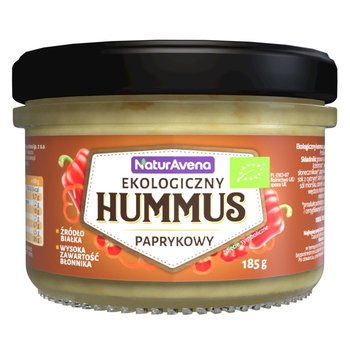Hummus Paprykowy Bio 185 g - NaturAvena - Naturavena