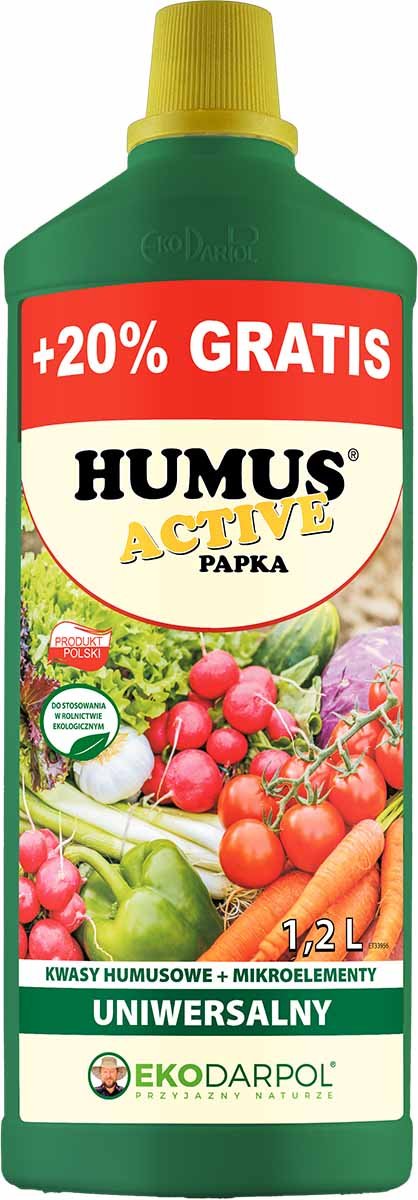 Papka Rasmi Humus Active Papka Uniwersalny 1 l + 20% - EkoDarPol | Sklep EMPIK.COM