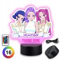 Huntrix K-pop Łowczynie Demonów Rumi Mira Zoey Lampka Nocna z Nadrukiem Imieniem Dla Dziecka Koala Wood