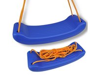 Huśtawka Płaska Plastikowa Ogrodowa Deska Deseczka Siedzisko Mocna Ławeczka Niebieski