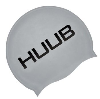 Huub, Czepek pływacki silikonowy, srebrny - Huub
