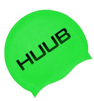 Huub, Czepek pływacki silikonowy, zielony - Huub