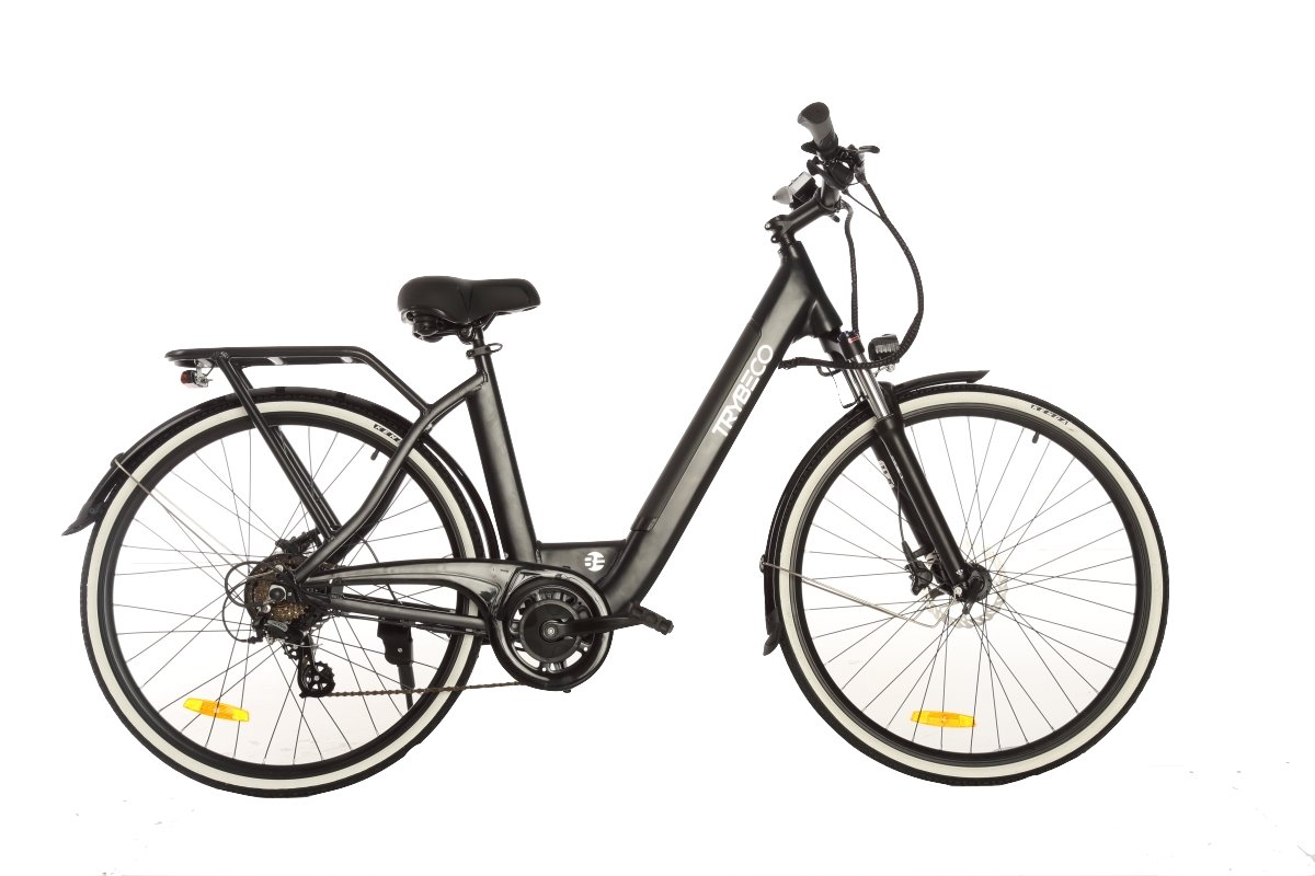 Hybrydowy rower elektryczny Lea 20" Grafitowa Satyna TrybEco Sport