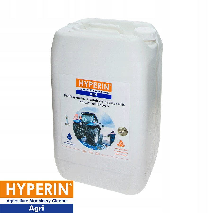 Hyperin Agri 25kg - Koncentrat do mycia maszyn rolniczych - ADV - Inna ...