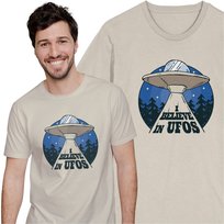 I Believe In UFOs Koszulka Kosmici Alien NOL
