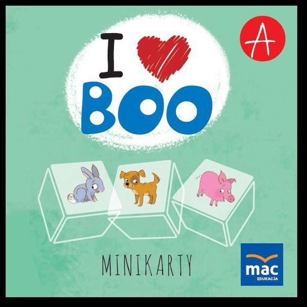 I Love Boo. Język Angielski. Minikarty. Poziom A. Przedszkole | Sklep ...