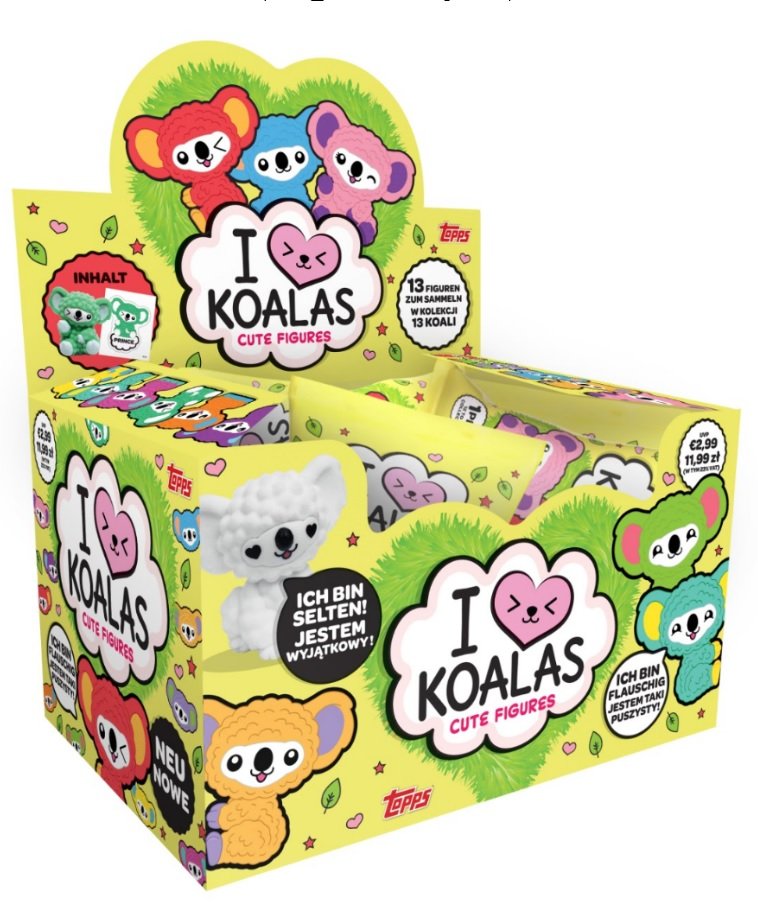 I Love Koalas Box 12 Saszetek z Figurką Prasa Sklep