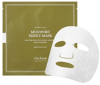 I'm from Mugwort, Sheet, Maseczka do twarzy, 23 ml - Inne