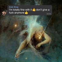 I'm Totally Fine With It Don't Give A Fuck Anymore Arab Strap