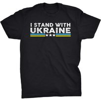 I Stand With Ukraine Koszulka Solidarni Z Ukrainą