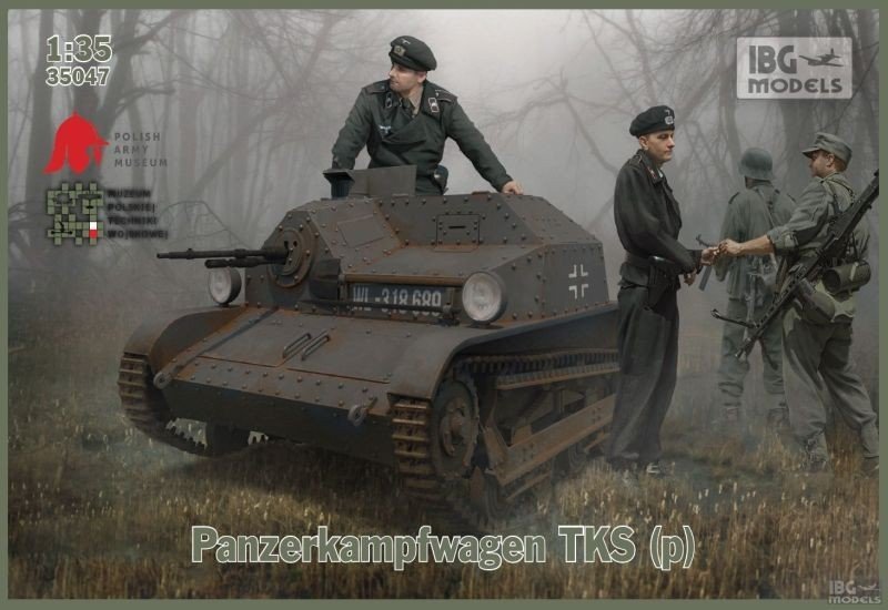 Zdjęcia - Model do sklejania (modelarstwo) IBG, Panzerkampfwagen TKS, Model do sklejania, 14+