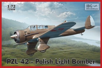 IBG, PZL 42 Polish Light  Bomber (GXP-593154), Model do sklejania - IBG Models