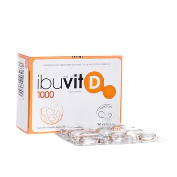 Ibuvit D 1000 Kapsułki Twist-Off 30 szt. - POLPHARMA