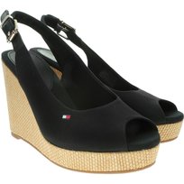 Iconic Elena Sling Back Wedge Tommy Hilfiger