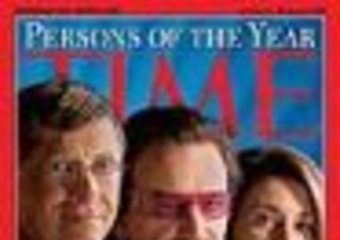 Time: Bono i Gatesowie ludźmi roku