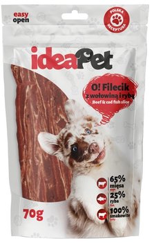 IdeaPet O! Fileciki z wołowiną i rybą 70g - Idea