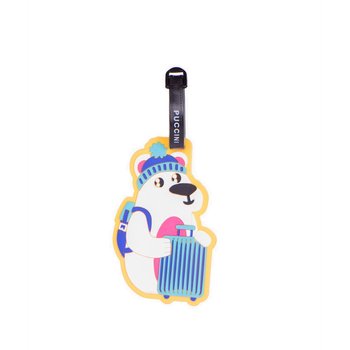 Identyfikator Adresowy Zawieszka Bagaż Do Samolotu PUCCINI Niedźwiedź ZB19 - PUCCINI