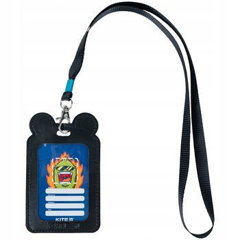 Identyfikator z taśmą na smycz etui czarny Kite - KITE