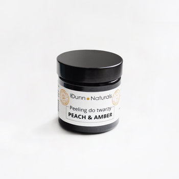 Idunn Naturals, Peeling do twarzy Peach&Amber, 60 g - Idunn Naturals