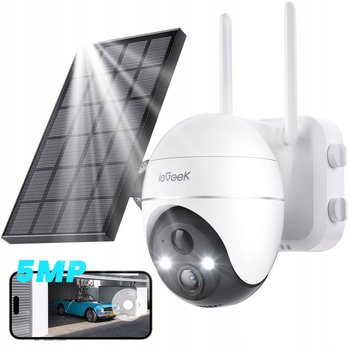 ieGeek KAMERA ZEWNĘTRZNA OBROTOWA IP WIFI 5MPX 4X ZOOM SOLARNA NA 9600MAH BATERIE - ieGeek