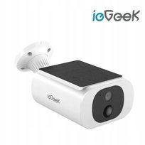 ieGeek ZEWNĘTRZNA KAMERA SOLARNA WIFI 5MPX MOCNA BATERIA PANEL 120° POWIADOMIENIA
