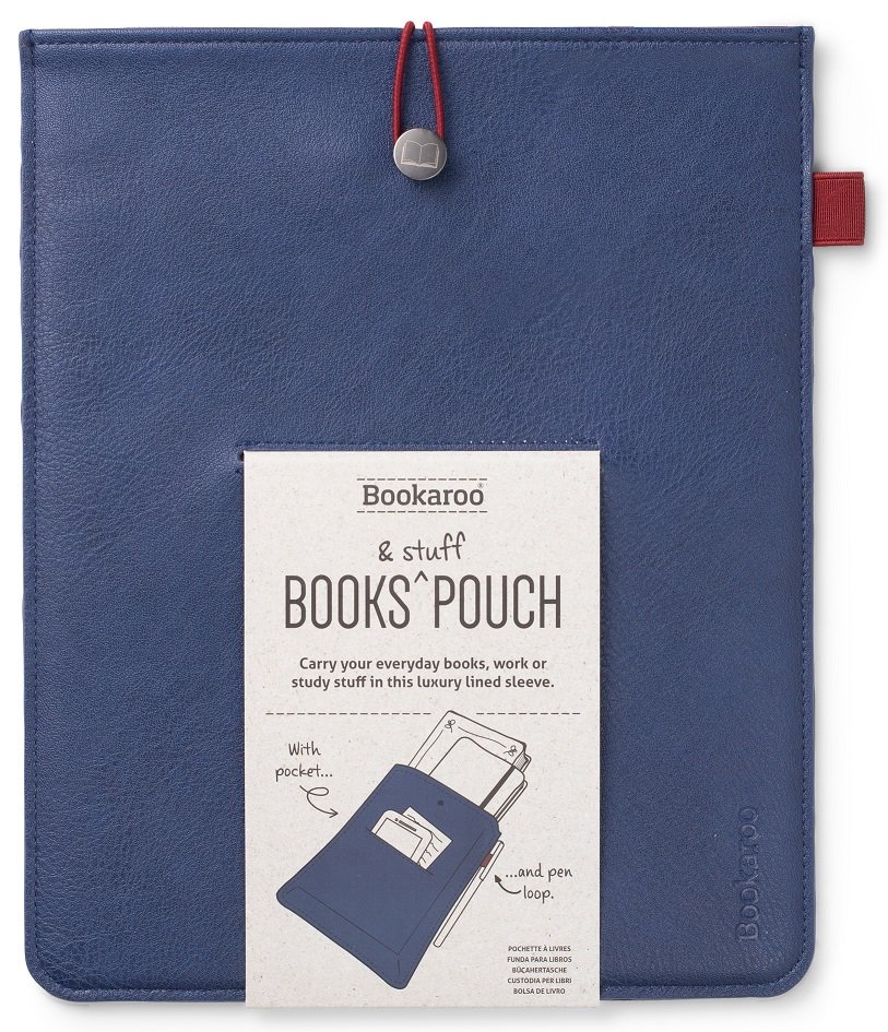 IF, etui na książkę granatowe bookaroo books stuff
