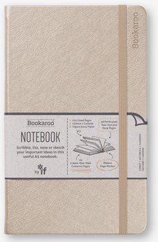 IF, notatnik a5 bookaroo journal złoty - IF