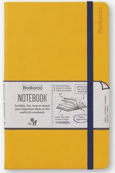 IF, notatnik a5 bookaroo journal żółty - IF
