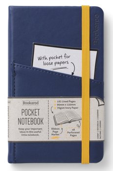 IF, notatnik a6 bookaroo journal pocket granatowy - IF