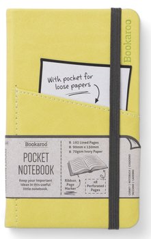 IF, notatnik a6 bookaroo journal pocket limonkowy - IF