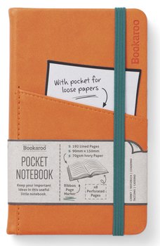 IF, notatnik a6 bookaroo journal pocket pomrańczowy - IF