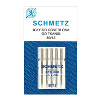 Igły do coverów i coverloków ELx705 do tkanin Schmetz 5x80