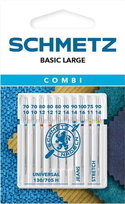 Igły półpłaskie Schmetz 130/705H do jeansu stretchu uniwersalne MIX 10 szt.
