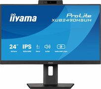 IIYAMA Monitor 24 cale XUB2490HSUH-B2 IPS FHD CAM MIC HDMI DP iiyama