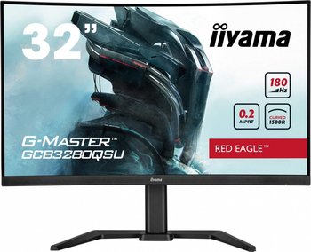 IIYAMA Monitor 32 cale GCB3280QSU-B2,VA,QHD,180Hz,1500R,0.2ms,4xUSB,350cd - IIYAMA